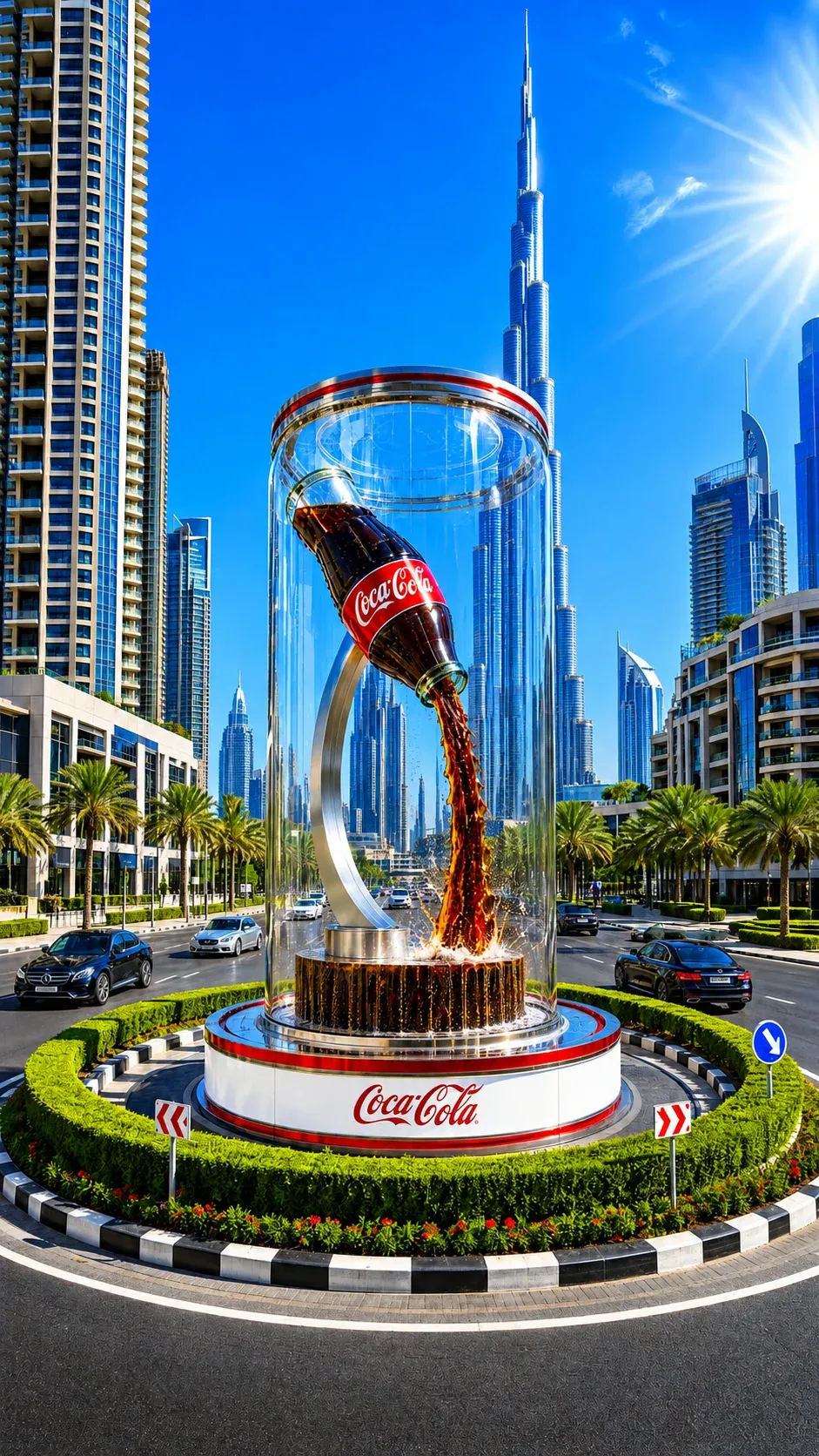 AI-generated Coca-Cola product advertisement by Mary Kumax, submitted to Day 1 of the AI Video Bootcamp $700 7-Day Product Image Challenge