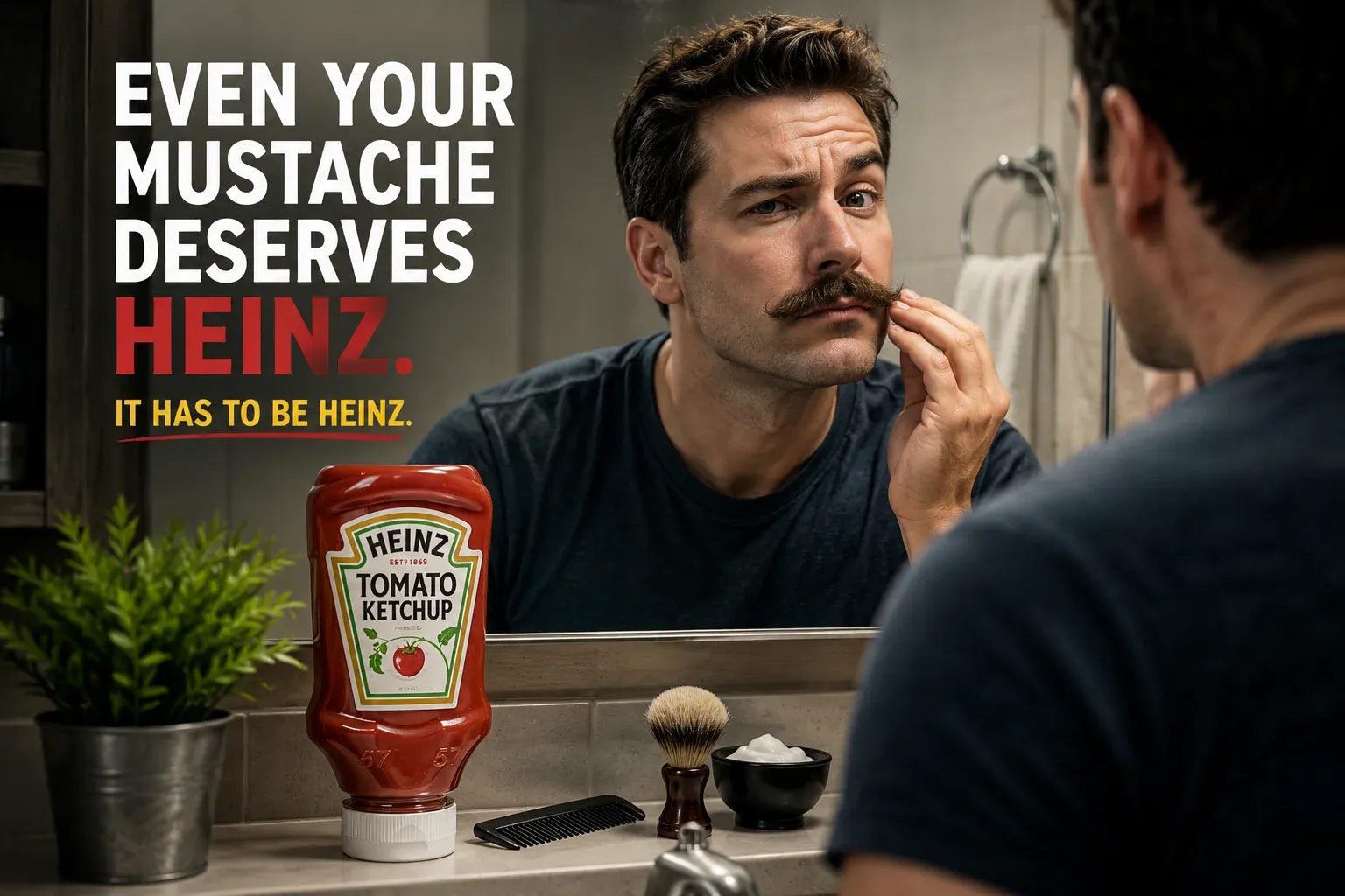 AI-generated Heinz Ketchup product advertisement by Don Rogers, submitted to Day 2 of the AI Video Bootcamp $700 7-Day Product Image Challenge