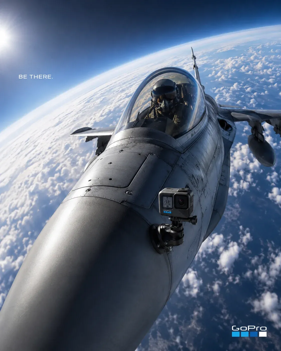 AI-generated GoPro product advertisement by Joshua Bridge, submitted to Day 3 of the AI Video Bootcamp $700 7-Day Product Image Challenge