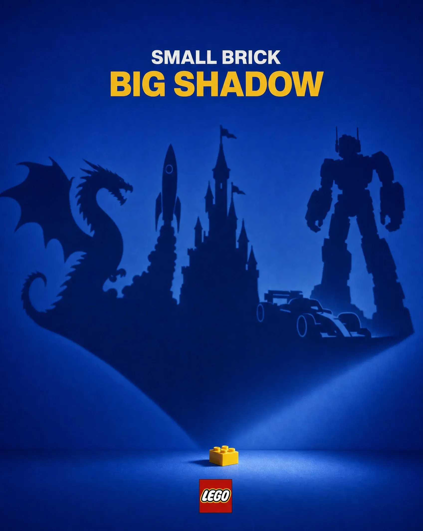 AI-generated LEGO product advertisement by Aya Serag, submitted to Day 7 of the AI Video Bootcamp $700 7-Day Product Image Challenge