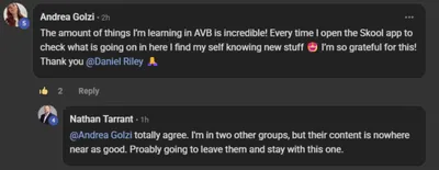 Member testimonial 15