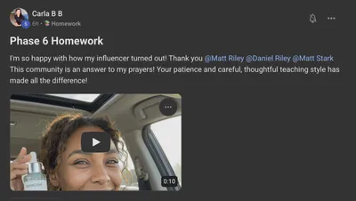 Member testimonial 2